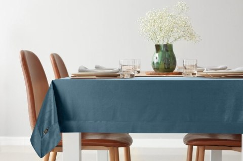 OBRUS VELVET 145 X 350 CM GRANATOWY OBRUS VELVET 145 X 350 CM GRANATOWY