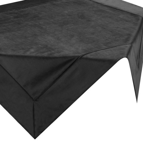 OBRUS VELVET 85 X 85 CM CZARNY OBRUS VELVET 85 X 85 CM CZARNY