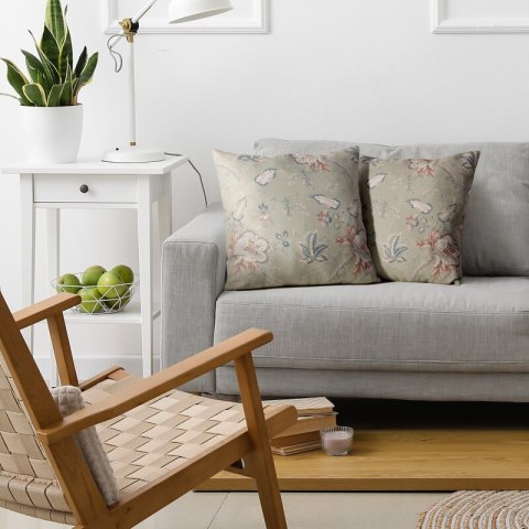 POSZEWKA FLORE 5 45 X 45 CM JASNOZIELONY POSZEWKA FLORE 5 45 X 45 CM JASNOZIELONY