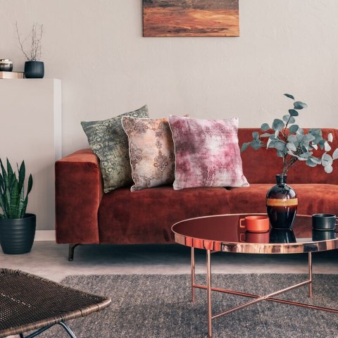 POSZEWKA LEN 18 45 X 45 CM POMARAŃCZOWY POSZEWKA LEN 18 45 X 45 CM POMARAŃCZOWY