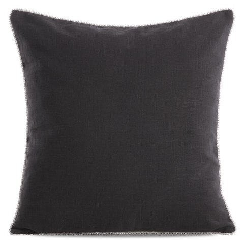 POSZEWKA LEN 43 X 43 CM CZARNY POSZEWKA LEN 43 X 43 CM CZARNY