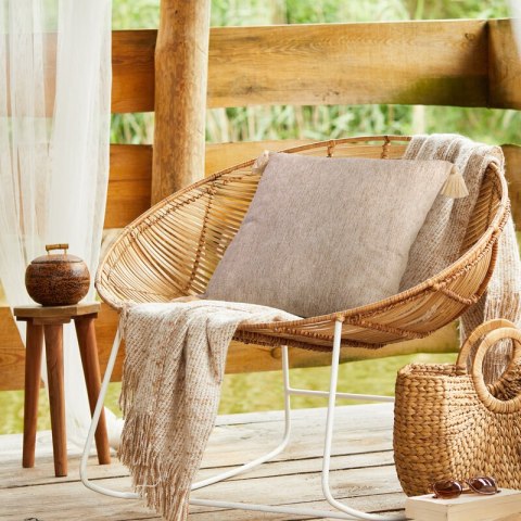 POSZEWKA LEVI 45 X 45 CM KREMOWY POSZEWKA LEVI 45 X 45 CM KREMOWY