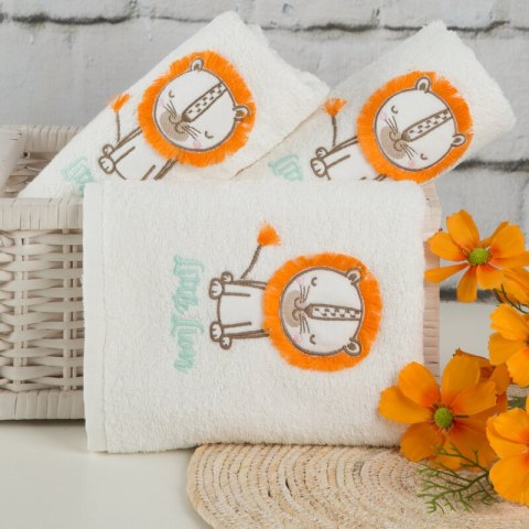 RĘCZNIK DZIECIĘCY BABY45 50 X 90 CM BIAŁY RĘCZNIK DZIECIĘCY BABY45 50 X 90 CM BIAŁY