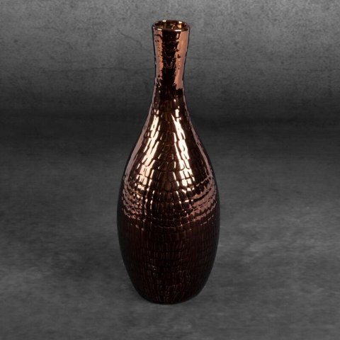 WAZON DEKORACYJNY ERNA FI 12 X 34 CM MIEDZIANY WAZON DEKORACYJNY ERNA FI 12 X 34 CM MIEDZIANY