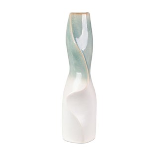WAZON DEKORACYJNY LIANA (01) 14 X 13 X 47 CM KREMOWY