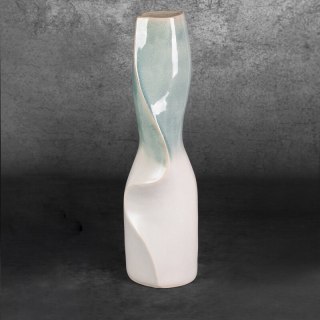 WAZON DEKORACYJNY LIANA (02) FI 16 X 62 CM KREMOWY