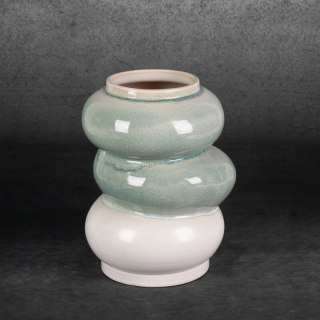 WAZON DEKORACYJNY LIANA (04) 21 X 19 X 26 CM KREMOWY