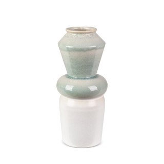 WAZON DEKORACYJNY LIANA (08) FI 14 X 31 CM KREMOWY