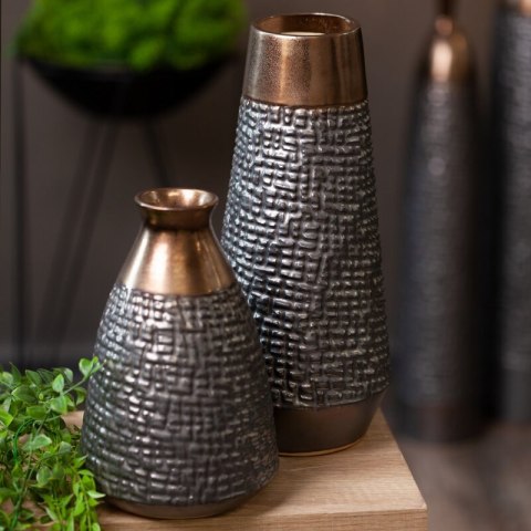 WAZON DEKORACYJNY MORENA (04) FI 16 X 34 CM KREMOWY