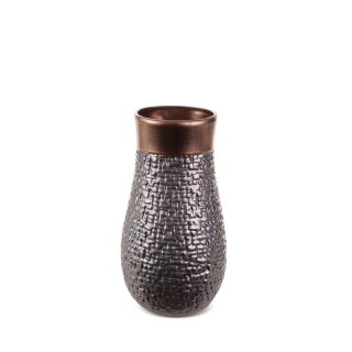 WAZON DEKORACYJNY MORENA (10) FI 17 X 32 CM STALOWY