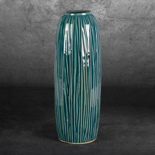 WAZON DEKORACYJNY REA (01) FI 17 X 36 CM ZIELONY