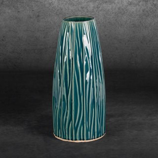 WAZON DEKORACYJNY REA (05) FI 16 X 34 CM ZIELONY
