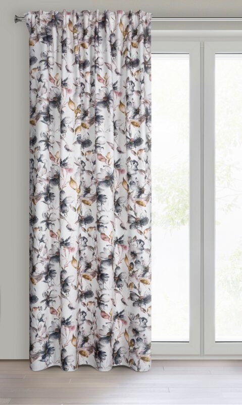 ZASŁONA GOTOWA NIKA NA TAŚMIE 140 X 270 CM BIAŁY ZASŁONA GOTOWA NIKA NA TAŚMIE 140 X 270 CM BIAŁY