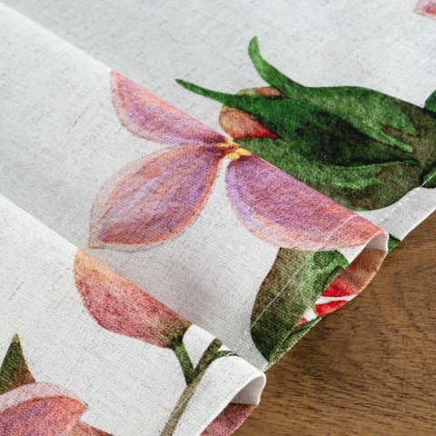 OBRUS NATU 2 140 X 220 CM NATURALNY OBRUS NATU 2 140 X 220 CM NATURALNY
