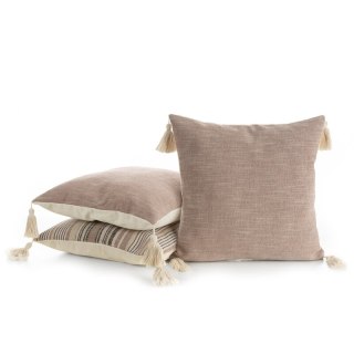 POSZEWKA BOHO 5 45 X 45 CM PUDROWY RÓŻ