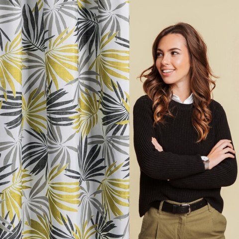 ZASŁONA GOTOWA D91 ELINA NA TAŚMIE 140 X 270 CM BIAŁY ZASŁONA GOTOWA D91 ELINA NA TAŚMIE 140 X 270 CM BIAŁY