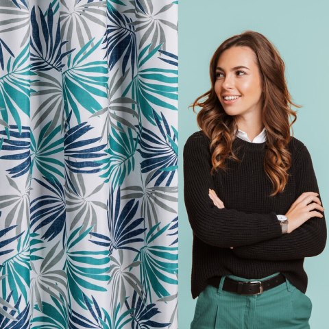 ZASŁONA GOTOWA D91 ELINA NA TAŚMIE 140 X 270 CM BIAŁY ZASŁONA GOTOWA D91 ELINA NA TAŚMIE 140 X 270 CM BIAŁY