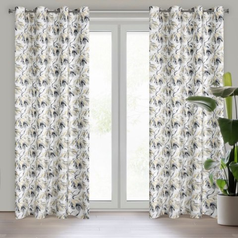 ZASŁONA GOTOWA MELISA 140 X 250 CM BIAŁY ZASŁONA GOTOWA MELISA 140 X 250 CM BIAŁY