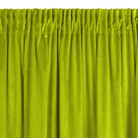 ZASŁONA GOTOWA PIERRE NA TAŚMIE 140 X 300 CM OLIWKOWY