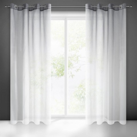 ZASŁONA GOTOWA RAVIA 140 X 250 CM BIAŁY ZASŁONA GOTOWA RAVIA 140 X 250 CM BIAŁY