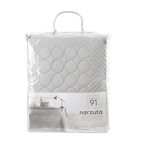 NARZUTA D91 BONI 5 170 X 210 CM BIAŁY NARZUTA D91 BONI 5 170 X 210 CM BIAŁY