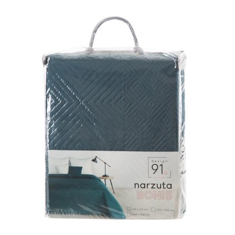 NARZUTA D91 BONI 5 170 X 210 CM CIEMNOTURKUSOWY NARZUTA D91 BONI 5 170 X 210 CM CIEMNOTURKUSOWY
