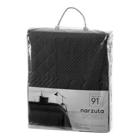 NARZUTA D91 BONI 5 170 X 210 CM CZARNY NARZUTA D91 BONI 5 170 X 210 CM CZARNY