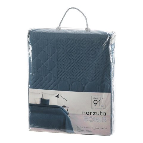 NARZUTA D91 BONI 5 170 X 210 CM GRANATOWY NARZUTA D91 BONI 5 170 X 210 CM GRANATOWY