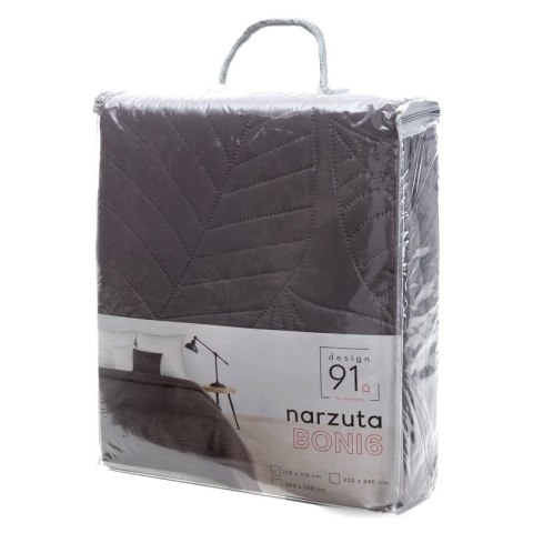 NARZUTA D91 BONI 6 170 X 210 CM GRAFITOWY NARZUTA D91 BONI 6 170 X 210 CM GRAFITOWY