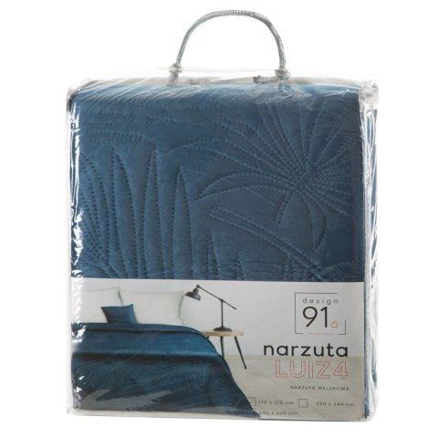 NARZUTA D91 LUIZ 4 170 X 210 CM GRANATOWY NARZUTA D91 LUIZ 4 170 X 210 CM GRANATOWY