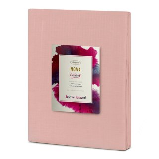 POSZEWKA NOVA COLOUR 180 X 200 CM PUDROWY RÓŻ