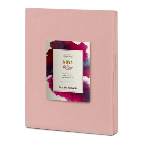 POSZEWKA NOVA COLOUR 180 X 200 CM PUDROWY RÓŻ