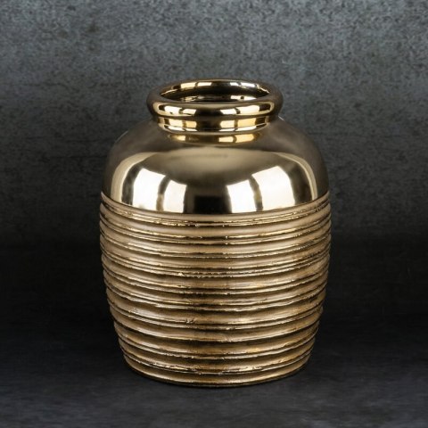 WAZON DEKORACYJNY DORI (03) FI 20 X 25 CM ZŁOTY WAZON DEKORACYJNY DORI (03) FI 20 X 25 CM ZŁOTY