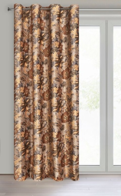 ZASŁONA GOTOWA DIANA 140 X 250 CM RUDY ZASŁONA GOTOWA DIANA 140 X 250 CM RUDY