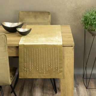 OBRUS ROYAL 3 35 X 140 CM ZŁOTY