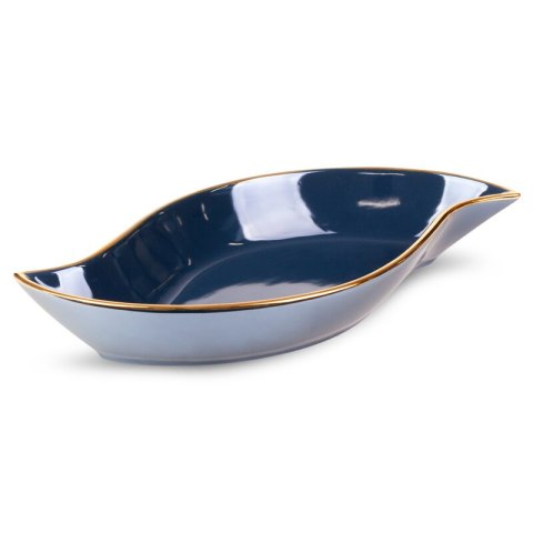 PATERA DEKORACYJNA AMORA1 (2) 36 X 19 X 6 CM GRANATOWY PATERA DEKORACYJNA AMORA1 (2) 36 X 19 X 6 CM GRANATOWY