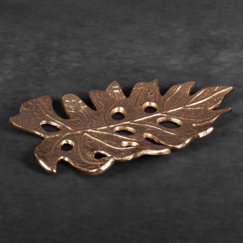 PATERA DEKORACYJNA DALIA (01) 27 X 17 X 1 CM ZŁOTY PATERA DEKORACYJNA DALIA (01) 27 X 17 X 1 CM ZŁOTY