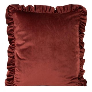 POSZEWKA VELVET 25 45 X 45 CM BORDOWY