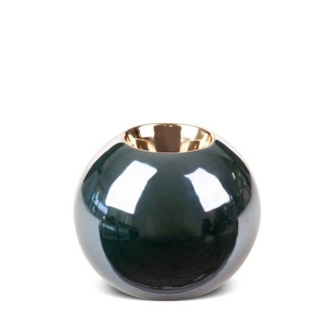 ŚWIECZNIK DEKORACYJNY AMORA2 (1) FI 9 X 8 CM ZIELONY ŚWIECZNIK DEKORACYJNY AMORA2 (1) FI 9 X 8 CM ZIELONY