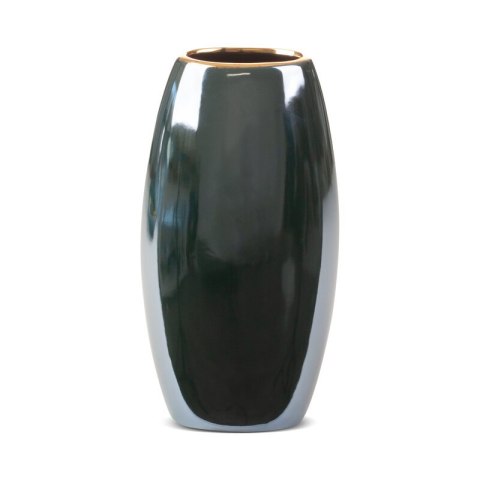 WAZON DEKORACYJNY AMORA2 (5) 13 X 9 X 25 CM ZIELONY WAZON DEKORACYJNY AMORA2 (5) 13 X 9 X 25 CM ZIELONY