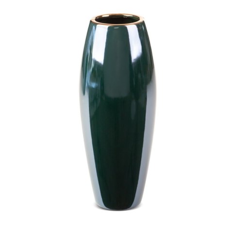 WAZON DEKORACYJNY AMORA2 (6) FI 12 X 30 CM ZIELONY WAZON DEKORACYJNY AMORA2 (6) FI 12 X 30 CM ZIELONY