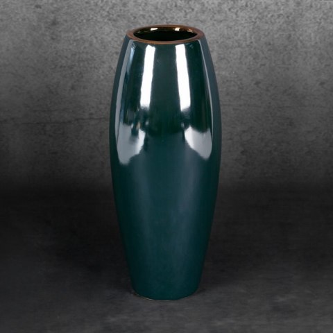 WAZON DEKORACYJNY AMORA2 (6) FI 12 X 30 CM ZIELONY WAZON DEKORACYJNY AMORA2 (6) FI 12 X 30 CM ZIELONY