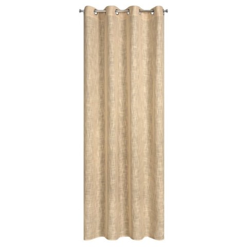 ZASŁONA GOTOWA LIREN 140 X 250 CM BEŻOWY ZASŁONA GOTOWA LIREN 140 X 250 CM BEŻOWY