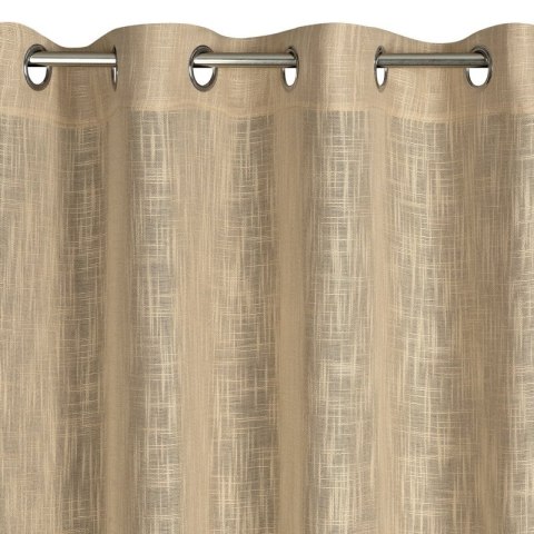 ZASŁONA GOTOWA LIREN 140 X 250 CM BEŻOWY ZASŁONA GOTOWA LIREN 140 X 250 CM BEŻOWY