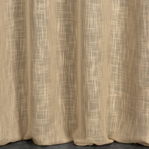 ZASŁONA GOTOWA LIREN 140 X 250 CM BEŻOWY ZASŁONA GOTOWA LIREN 140 X 250 CM BEŻOWY