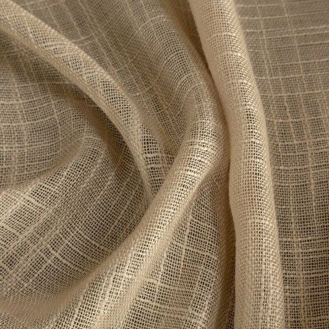 ZASŁONA GOTOWA LIREN 140 X 250 CM BEŻOWY ZASŁONA GOTOWA LIREN 140 X 250 CM BEŻOWY