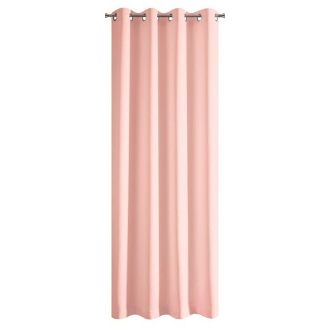ZASŁONA GOTOWA RITA 140 X 250 CM PUDROWY RÓŻ