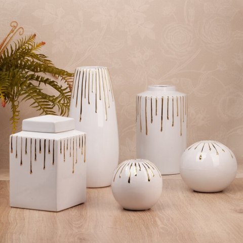 CERAMIKA 14 X 14 X 23 CM BIAŁY CERAMIKA 14 X 14 X 23 CM BIAŁY