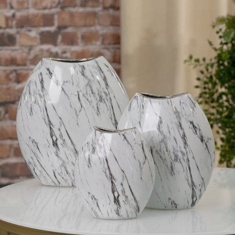 PATERA DEKORACYJNA SANA (02) 36 X 19 X 6 CM BIAŁY PATERA DEKORACYJNA SANA (02) 36 X 19 X 6 CM BIAŁY