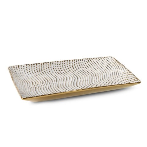 PATERA DEKORACYJNA VERDA (02) 35 X 20 X 4 CM BIAŁY PATERA DEKORACYJNA VERDA (02) 35 X 20 X 4 CM BIAŁY